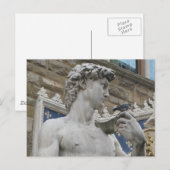 David van Michelangelo, Florence Italië Briefkaart (Voorkant / Achterkant)