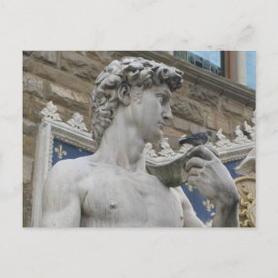 David van Michelangelo, Florence Italië Briefkaart