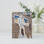 David van Michelangelo, Florence, Toscane, Italië Briefkaart (Staand voorkant)