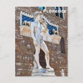 David van Michelangelo, Florence, Toscane, Italië Briefkaart (Voorkant)