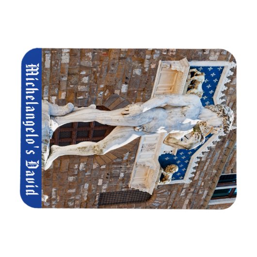 David van Michelangelo, Florence, Toscane, Italië Magneet (Horizontaal)