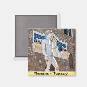 David van Michelangelo, Florence, Toscane, Italië Magneet (Voorkant / Achterkant)