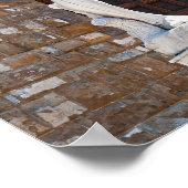 David van Michelangelo, Florence, Toscane, Italië Poster (Hoek)