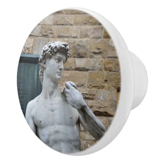 David van Michelangelo Keramische Knop (Rechts)