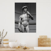 DAVID van MICHELANGELO Poster (Keuken)