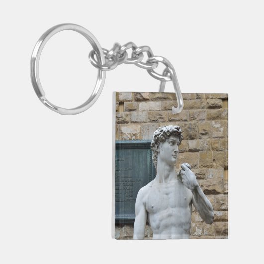 David van Michelangelo Sleutelhanger (Voorkant Links)