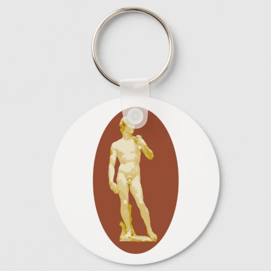 David van Michelangelo Sleutelhanger (Voorkant)