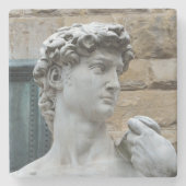 David van Michelangelo Stenen Onderzetter (Voorkant)