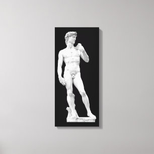 David van Michelangelo Wrapped Canvas Afdruk
