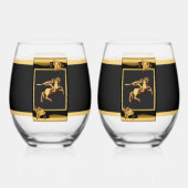 David van Sassoun Drinkware Set Wijnglas Zonder Voet (Achterkant)