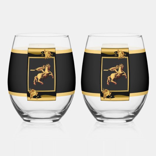 David van Sassoun Drinkware Set Wijnglas Zonder Voet (Voorkant)