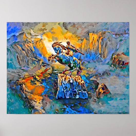 David van Sassoun Print, Waarde Poster Papier (Mat (Voorkant)