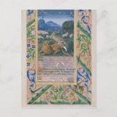 David verdedigt de schapen van zijn vader tegen ee briefkaart (Voorkant)