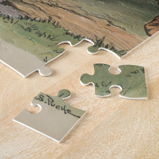  David Versus Goliath Illustration (1905) Legpuzzel (Zijkant)