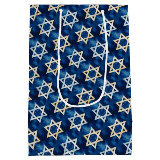 David Waterverf Chanoeka Medium Cadeauzakje (Achterkant)