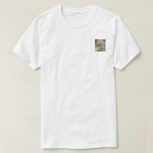 David Wie?— Borstprint T-shirt (Design voorkant)