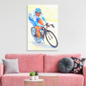 Davide REBELLIN 2005 Aquarel Canvas Afdruk (Insitu (Woonkamer))