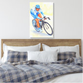 Davide REBELLIN 2005 Aquarel Canvas Afdruk (Insitu (Slaapkamer))