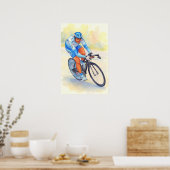 Davide REBELLIN 2005 Watercolor Poster (Keuken)
