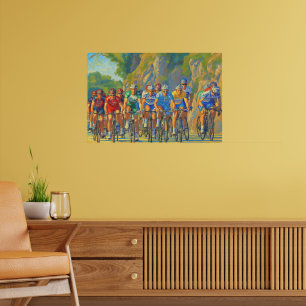 Davide Rebellin Col d'Eze Paris-Nice 2008 vals sch Poster