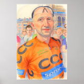 Davide Rebellin Flèche Brabançonne in Leuven 2015 Poster (Voorkant)