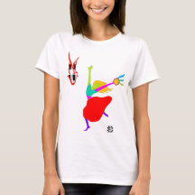 Davidic Dancer met Tambourine t-shirt