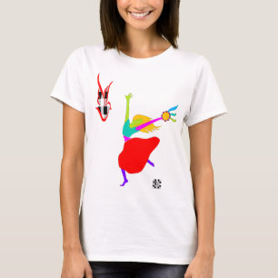 Davidic Dancer met Tambourine t-shirt