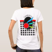 Davidic Dancer met Tambourine T-Shirt (Achterkant)