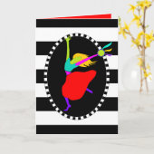 Davidic Dancer wenskaart Kaart (Gele Bloem)