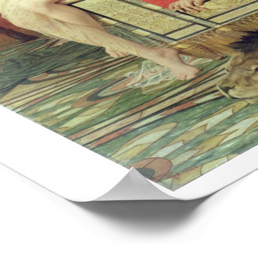 David's belofte aan Bathsheba Poster (Hoek)