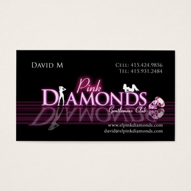 Davids-kaart Visitekaartjes (Voorkant)