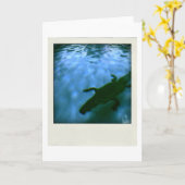 David's Pool 05b06 3d Computer Art Card Kaart (Gele Bloem)