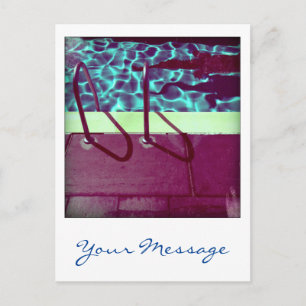 David's Pool 06162 Custom 3d Computer Art briefkaa Briefkaart