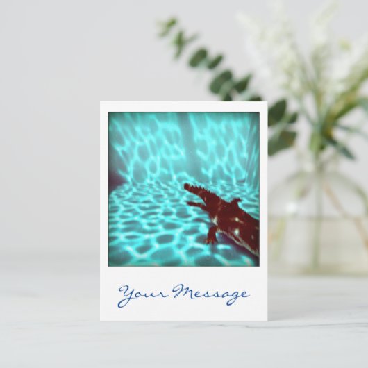 David's Pool 07c04 Custom 3d Computer Art briefkaa Briefkaart (Staand voorkant)