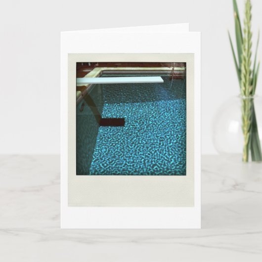 David's Pool 0916 3d Computer Art Card Kaart (Voorkant)