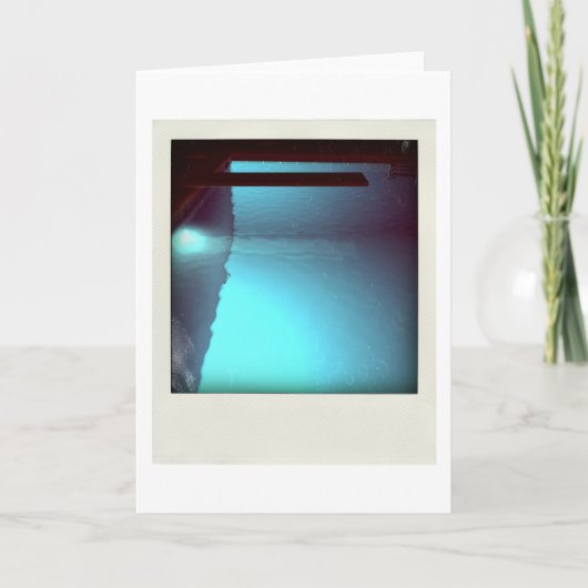 David's Pool 09d07 3d Computer Art Card Kaart (Voorkant)