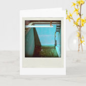 David's Pool 09f21 3d Computer Art Card Kaart (Gele Bloem)