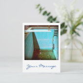 David's Pool 09f21 Custom 3d Computer Art briefkaa Briefkaart (Staand voorkant)