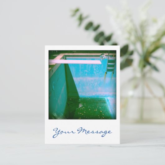 David's Pool 09g05 Custom 3d Computer Art briefkaa Briefkaart (Staand voorkant)