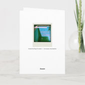 David's Pool 09g05 Variatie1 3d Computer Art Card Kaart (Achterkant)