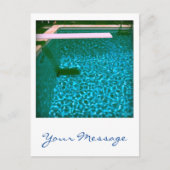 David's Pool 09iso Aangepast 3d Computer Art brief Briefkaart (Voorkant)