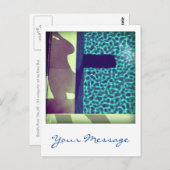 David's Pool 10e05 Aangepaste 3d Computer Art brie Briefkaart (Voorkant / Achterkant)