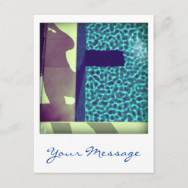 David's Pool 10e05 Aangepaste 3d Computer Art brie Briefkaart