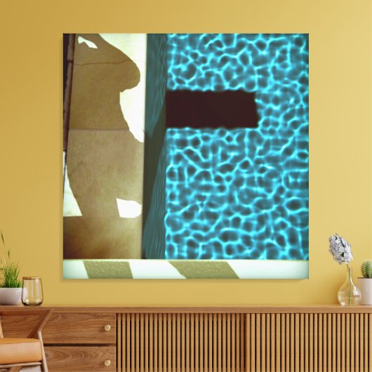 DAVID'S POOL SERIE 10e05 Canvas (Insitu (Woonkamer))