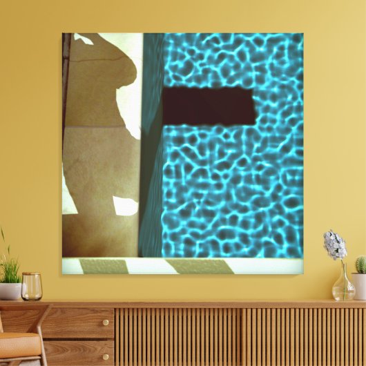 DAVID'S POOL SERIE 10e05 Canvas (Insitu (Woonkamer))