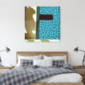 DAVID'S POOL SERIE 10e05 Canvas (Insitu (Slaapkamer))