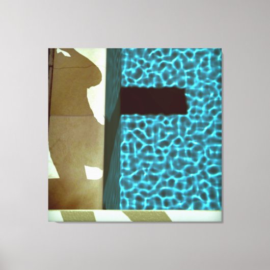 DAVID'S POOL SERIE 10e05 Canvas Afdruk (Voorkant)