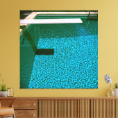 DAVID'S POOL SERIES 09_16 Canvas (Insitu (Woonkamer))