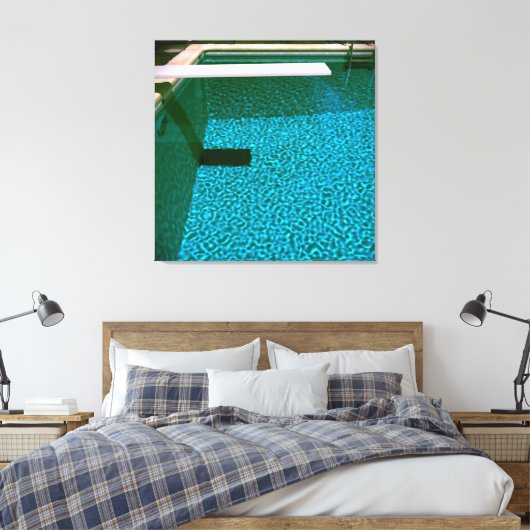 DAVID'S POOL SERIES 09_16 Canvas (Insitu (Slaapkamer))