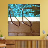 DAVID'S POOL SERIES p06 Canvas (Insitu (Woonkamer))
